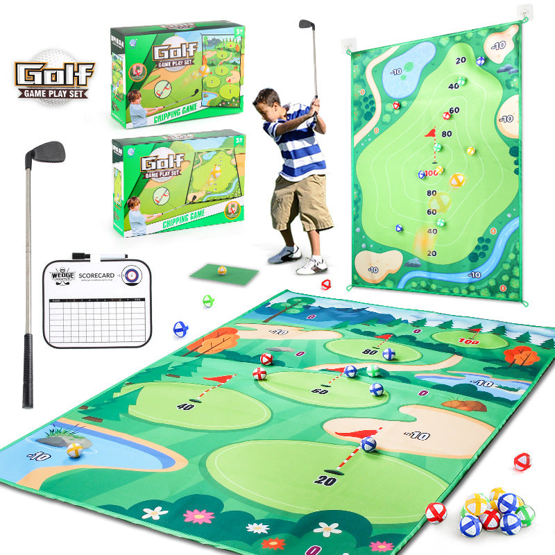 Children's Golf Game Mat Set.