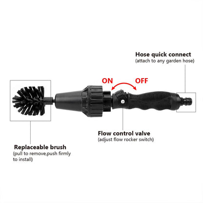 Rotary Water Spray Brush. - Top Daddy Gear