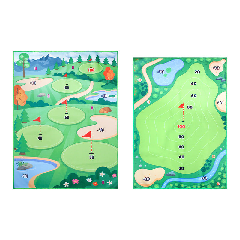 Children's Golf Game Mat Set.