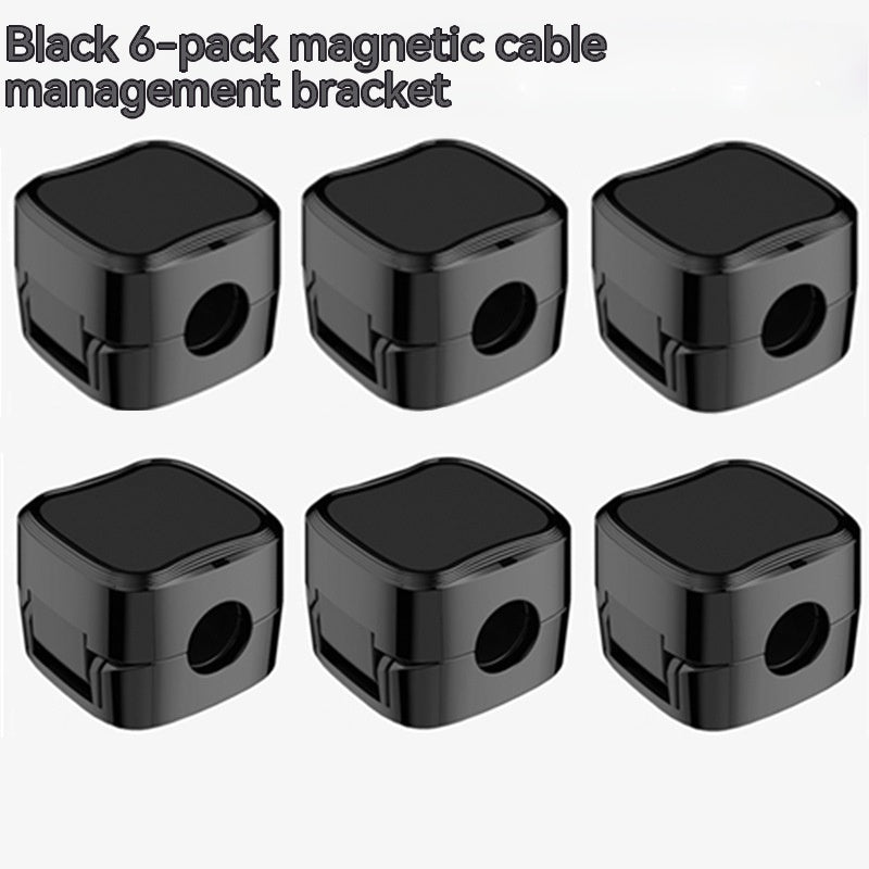 Magnetic Cable Clips, Under Desk Cord Organiser.