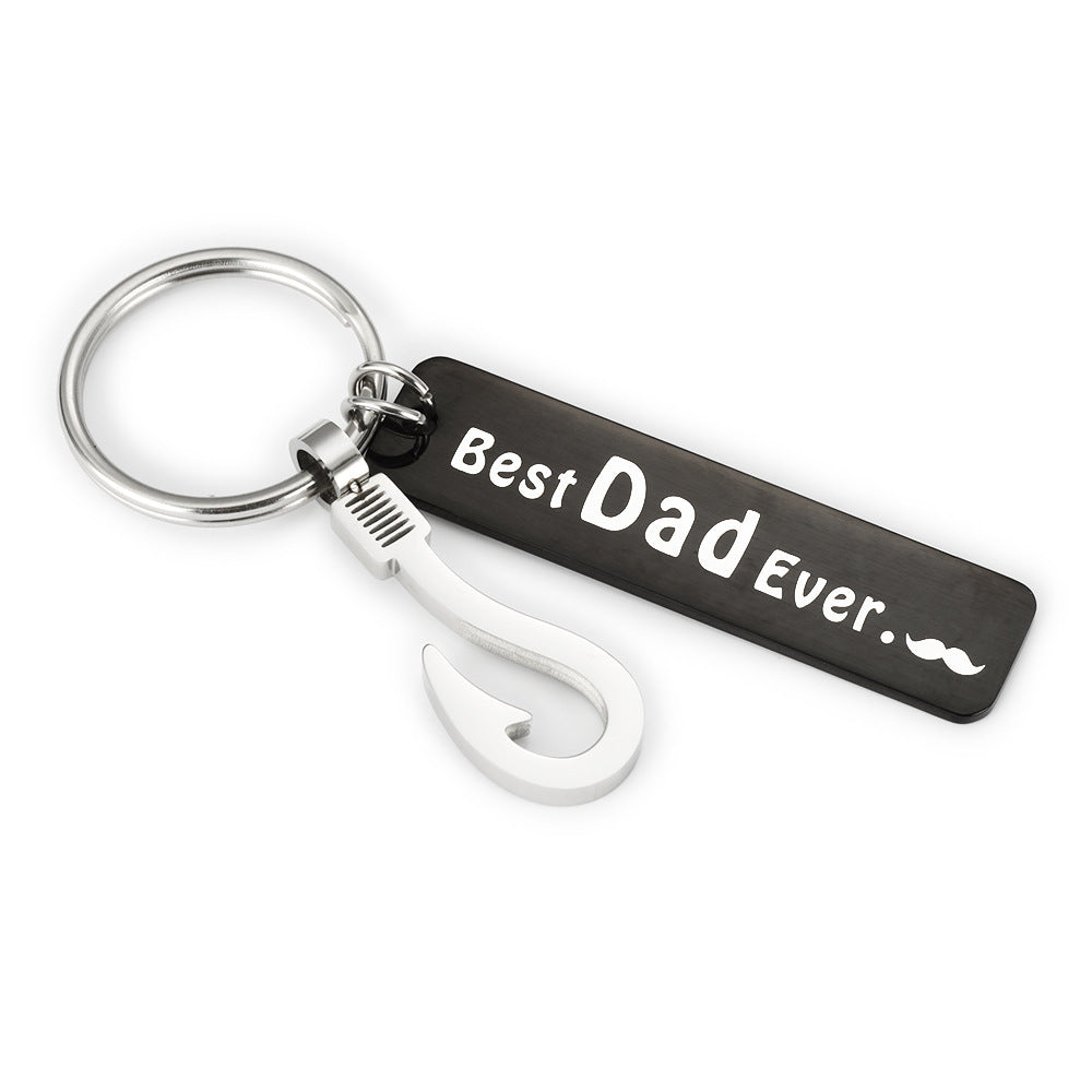 Best Dad Ever Keyring.