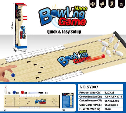 Children's Indoor Nano Bowling Game.