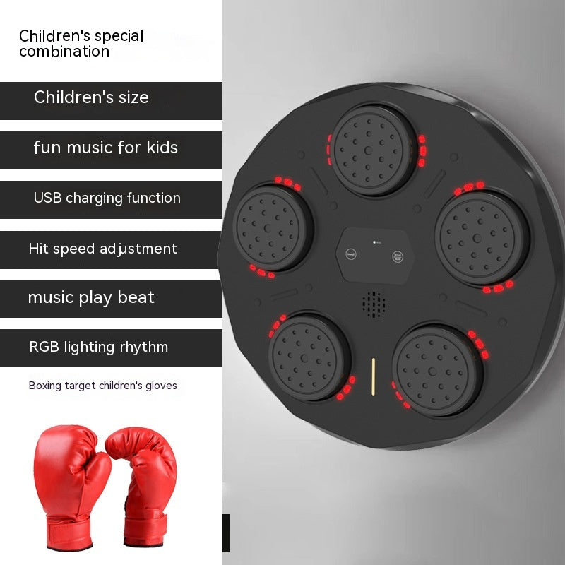 Children's Music Boxing Machine, Intelligent Electronic Wall Target.
