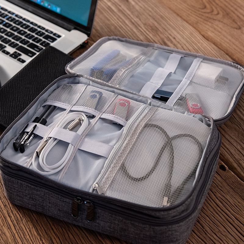 Travel Storage Bag, Electronics Organiser Case.