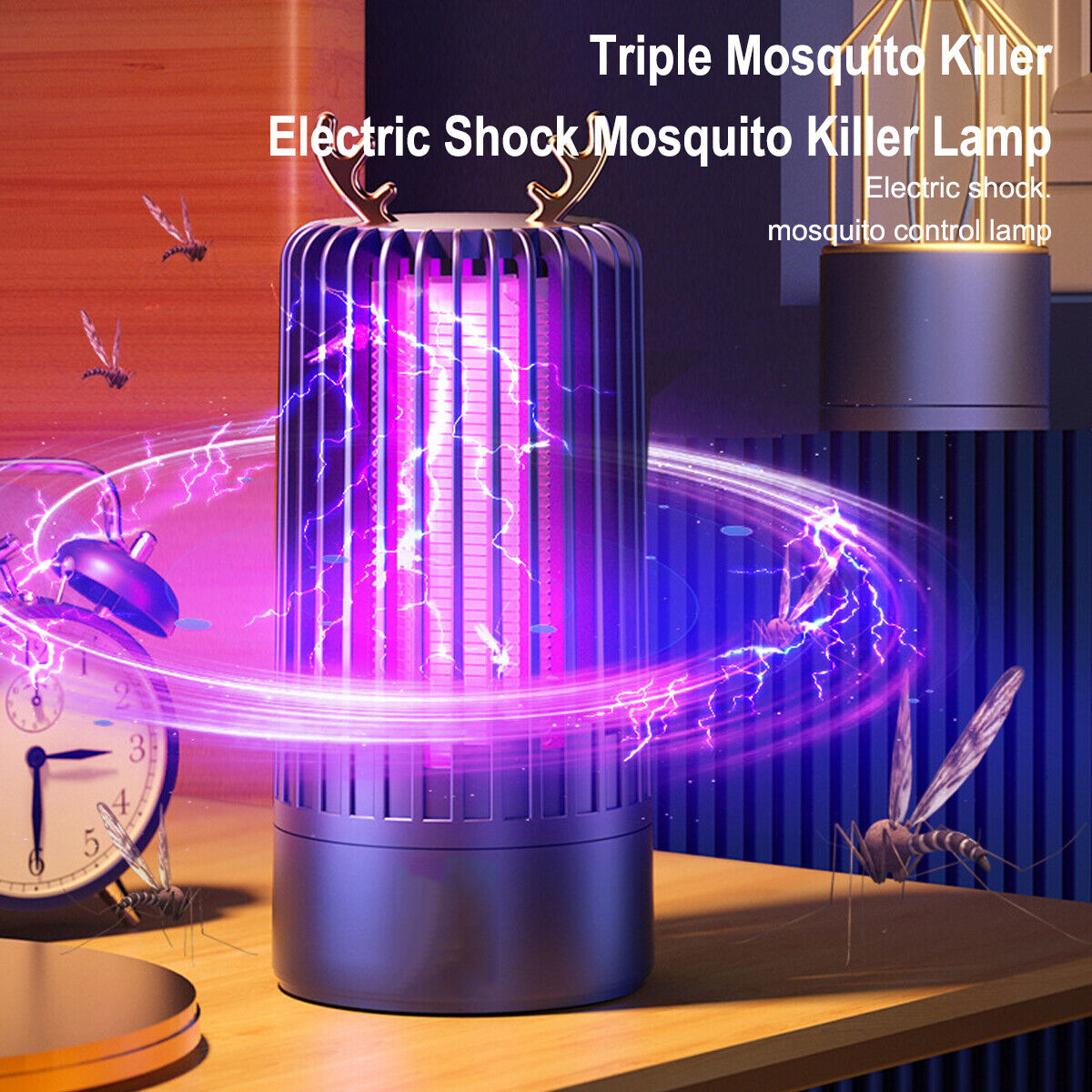 UV Electric Insect Zapper/Killer, Fly Catcher Lamp.