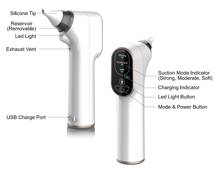 Baby Nasal Suction Device, Electric.