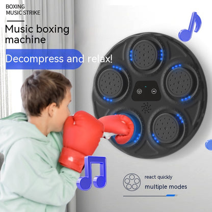 Children's Music Boxing Machine, Intelligent Electronic Wall Target.