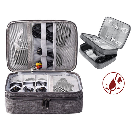 Travel Storage Bag, Electronics Organiser Case.