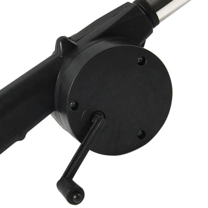 BBQ Fan, Portable Hand Cranked Air Blower.