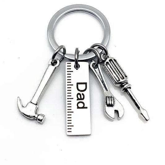 Tool Inspired Dad Keyring.