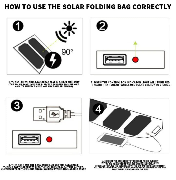 Solar Charging Panel, Backpack Attachment. - Top Daddy Gear