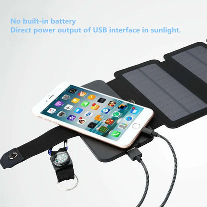 Solar Charging Panel, Backpack Attachment. - Top Daddy Gear