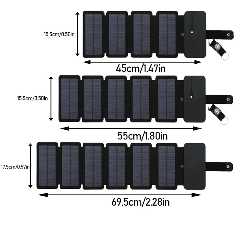 Solar Charging Panel, Backpack Attachment. - Top Daddy Gear