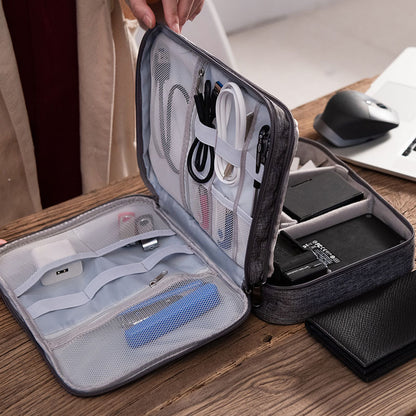 Travel Storage Bag, Electronics Organiser Case.