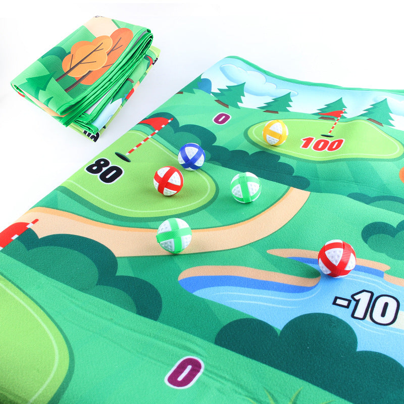 Children's Golf Game Mat Set.