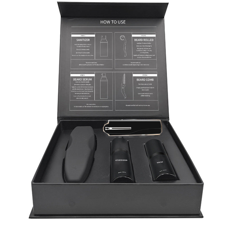 Pure & Natural Beard Kit, Grooming Set. - Top Daddy Gear