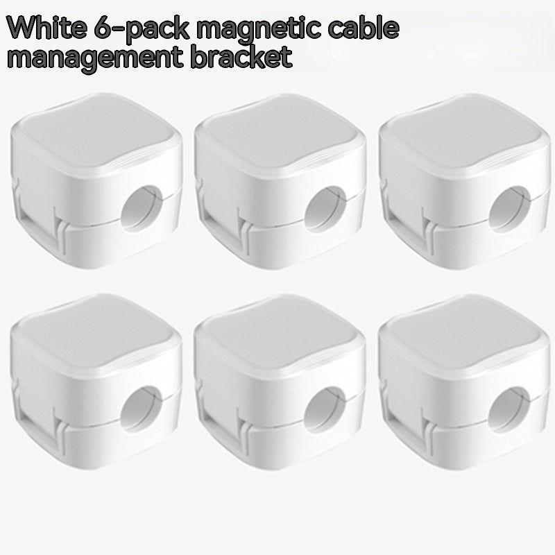 Magnetic Cable Clips, Under Desk Cord Organiser.