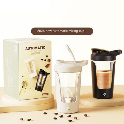 Electric Coffee Cup, Fully Automatic Mixing.