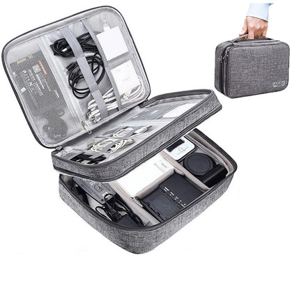 Travel Storage Bag, Electronics Organiser Case.